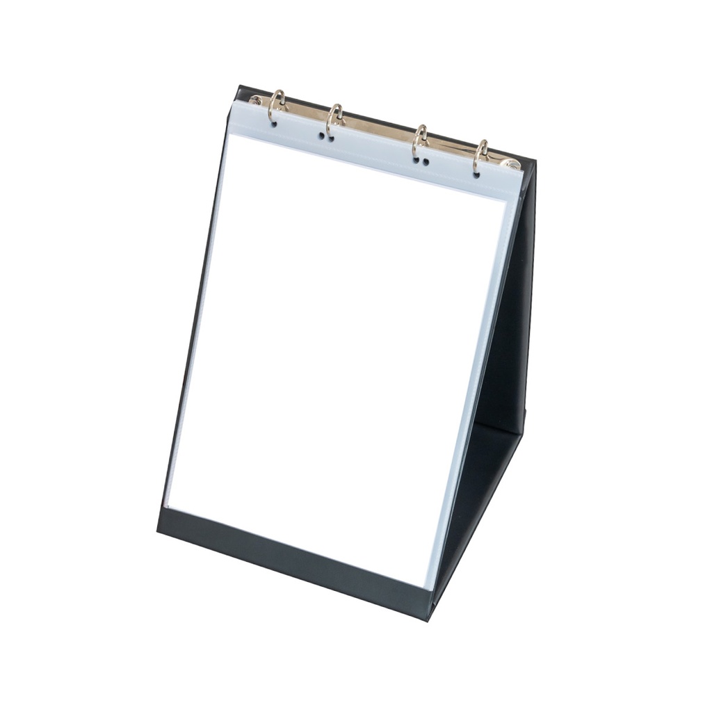 Rillstab Flipover A4 staand zwart 10 tassen