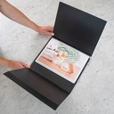 Rillstab Flipover A4 liggend 20 tassen