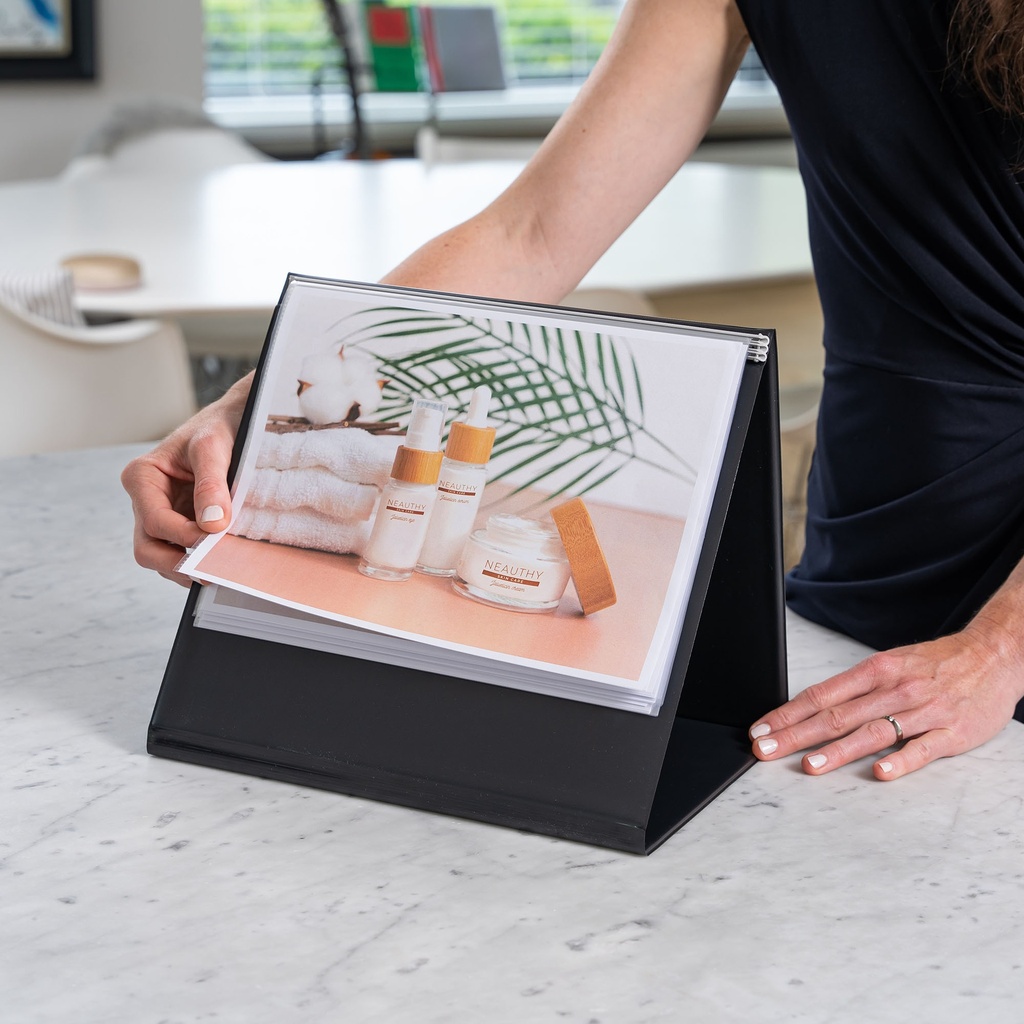 Rillstab Flipover A4 liggend 20 tassen