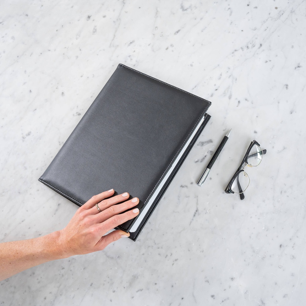 Showalbum Rillstab "Ambassador" A4/20 tassen zwart