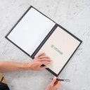 Showalbum Rillstab "Ambassador" A4/20 tassen zwart