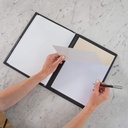 Showalbum Rillstab "Ambassador" A4/20 tassen zwart