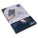 Klemmap Rillstab A4 lederlook zwart