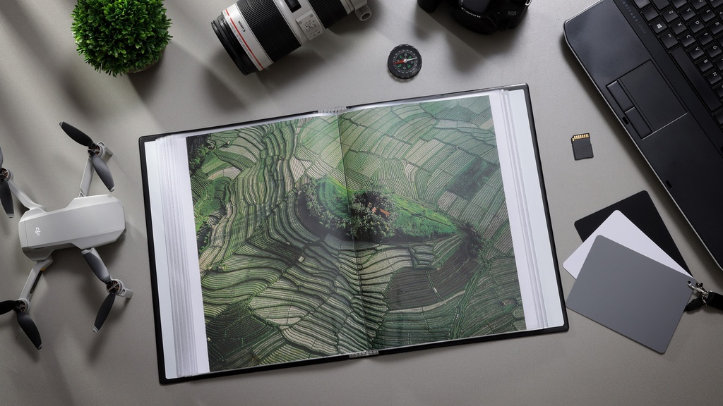 Showalbum Rillstab "Original" A4 zwart - 80 tassen