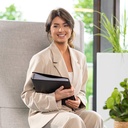 Showalbum Rillstab "Original" A4 zwart 100 tassen