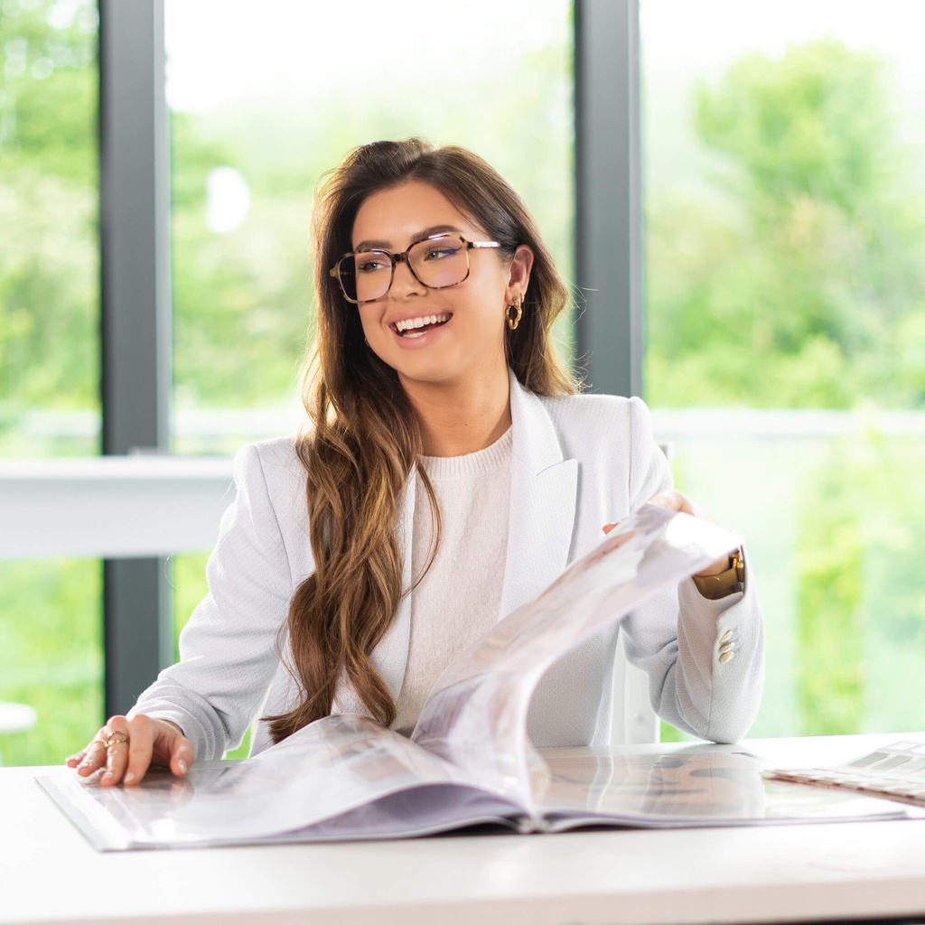 Showalbum Rillstab "Original" A3 zwart - 24 tassen