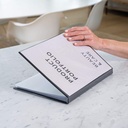 Showalbum Rillstab "Frontview" A4/40 tas zwart 