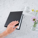 Showalbum Rillstab "Original" A5 zwart - 10 tassen