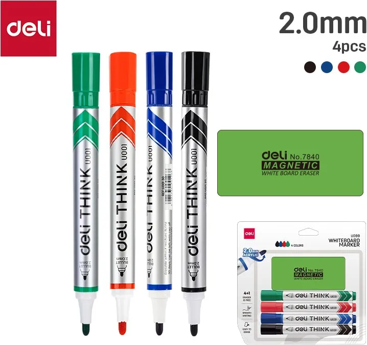 deli-think-wisser-plus-4-whiteboardmarkers-ronde-punt-2-0mm.webp