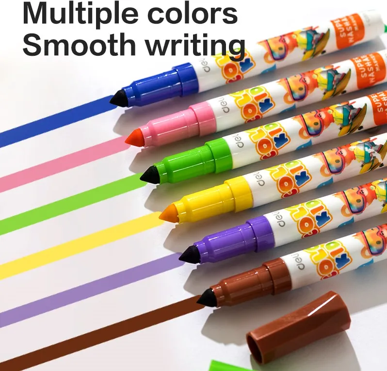 deli-color-kids-viltstiften-set-12-kleuren-2.webp