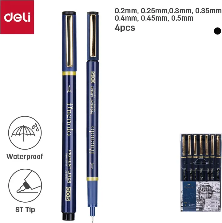 finenolo-fineliners-zwart-set-7-stuks.webp