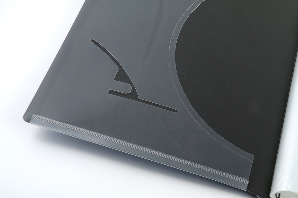 Showalbum "Frontview" A4/30 tassen - antraciet