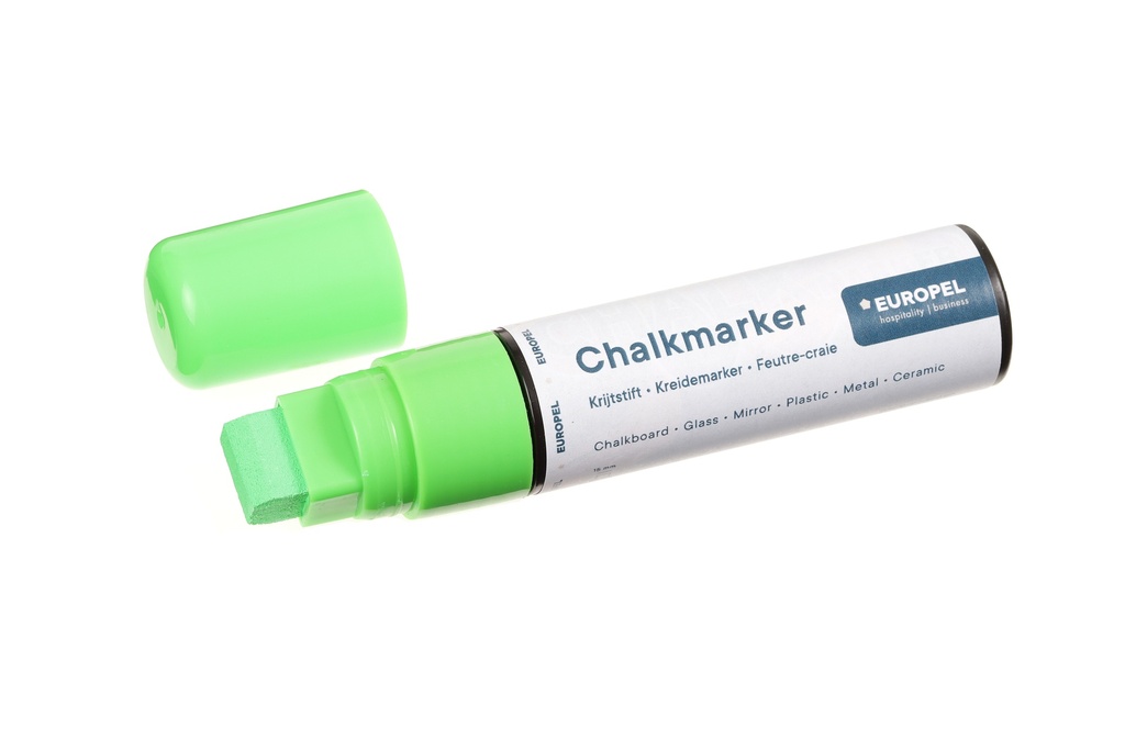 Etui met 8 krijtstiften 15mm assorti kleur