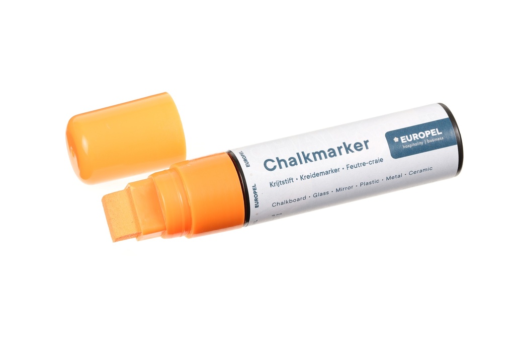 Etui met 8 krijtstiften 15mm assorti kleur