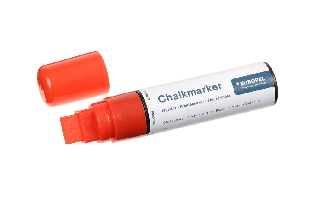 Etui met 8 krijtstiften 15mm assorti kleur