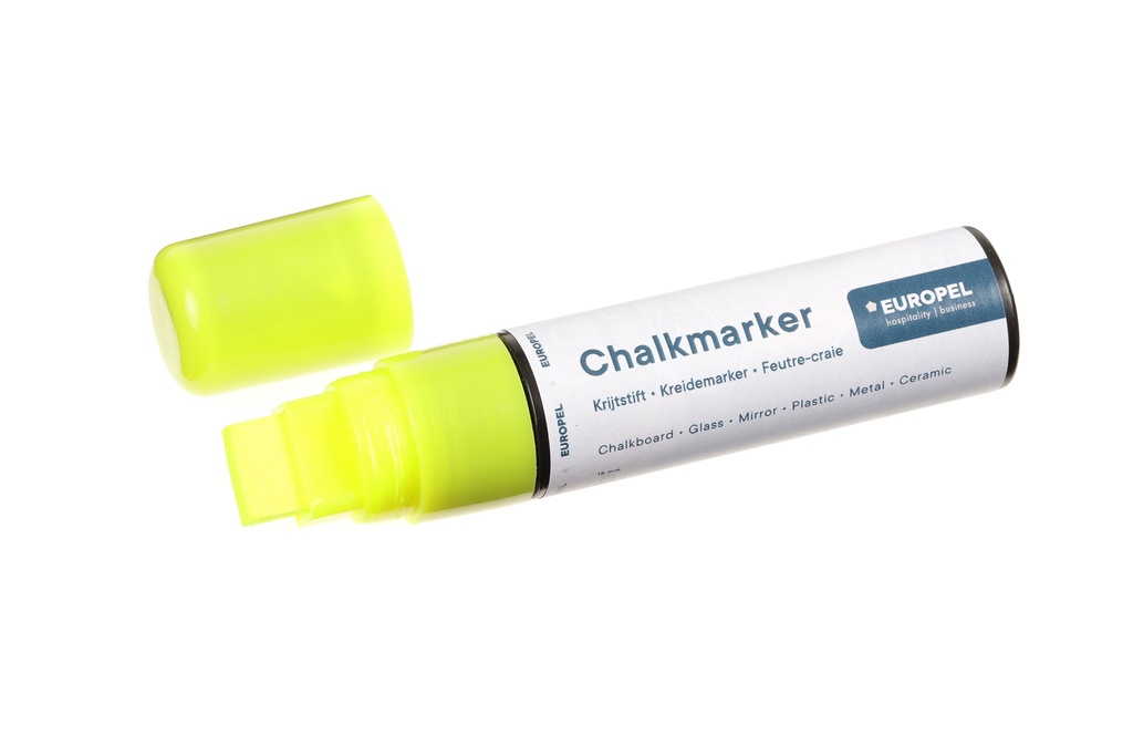 Etui met 8 krijtstiften 15mm assorti kleur