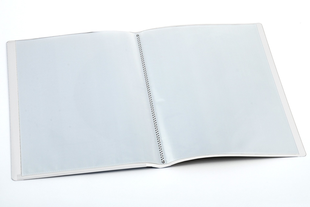 Showalbum "Frontview" A4/20 tassen - wit