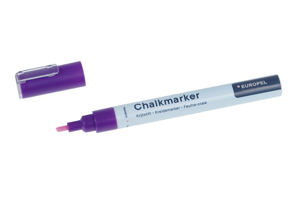 Etui met 8 krijtstiften 1-3mm assorti kleur