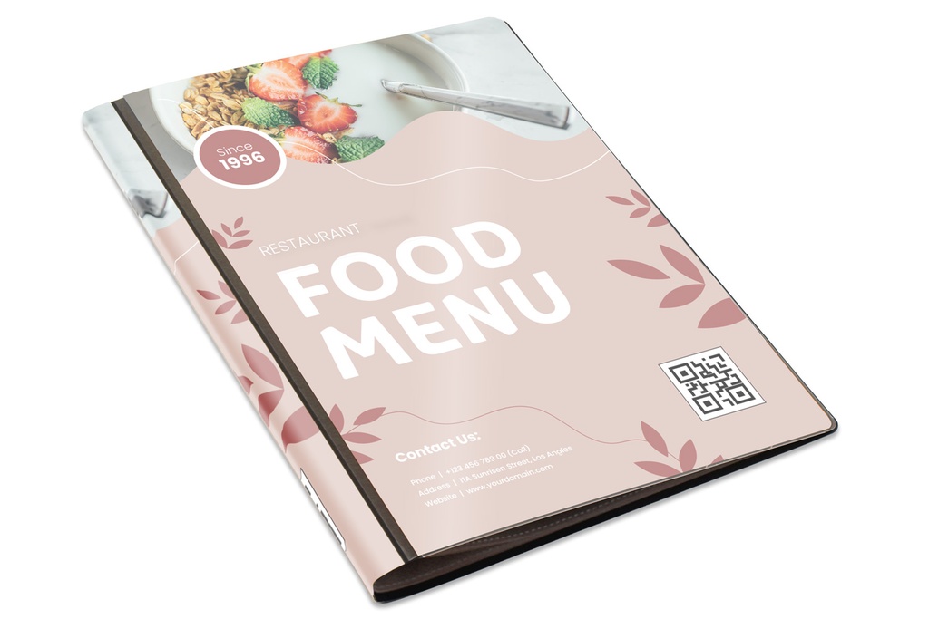 Showalbum "Frontview" A4 / 20 tassen - antraciet