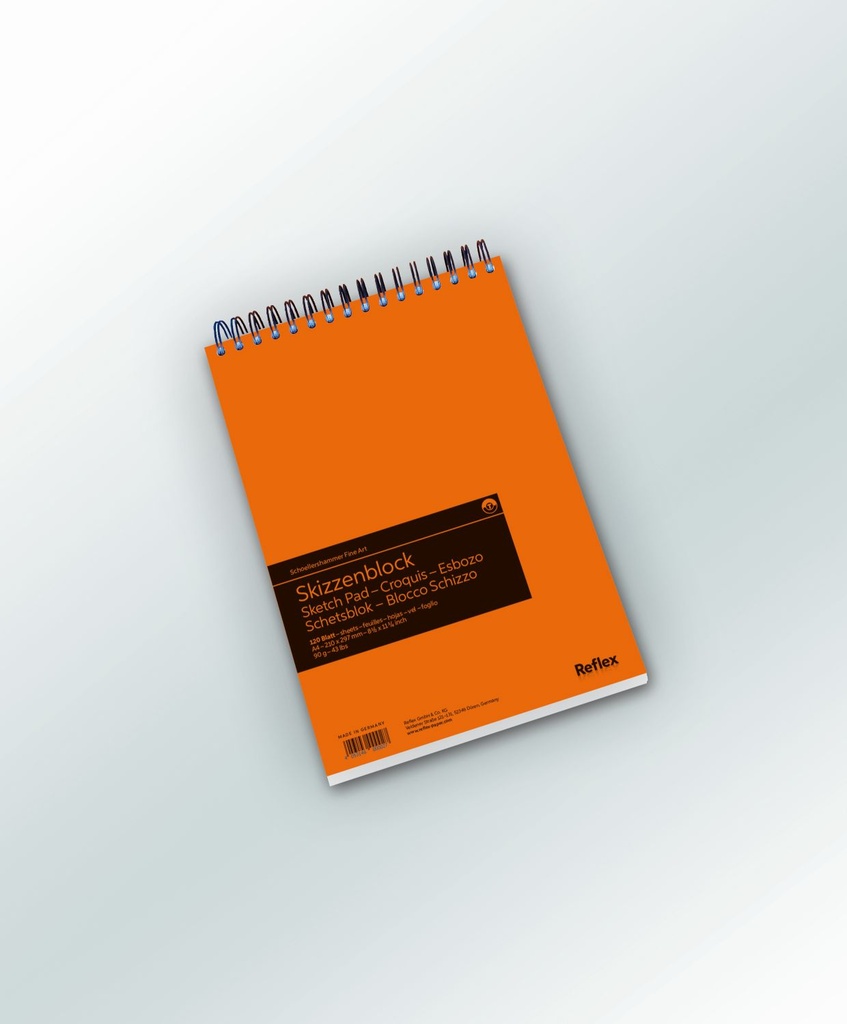 [VF5003610 - 5] Schetspapier - A4 90 g/m2 - 5 spiraalblokken à 120 vel