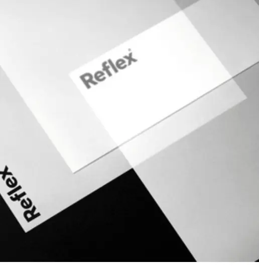 Transparantpapier schoellershammer "reflex spectral" -wit - 70x100cm LL - 170g/m2 - pak à 125 vel