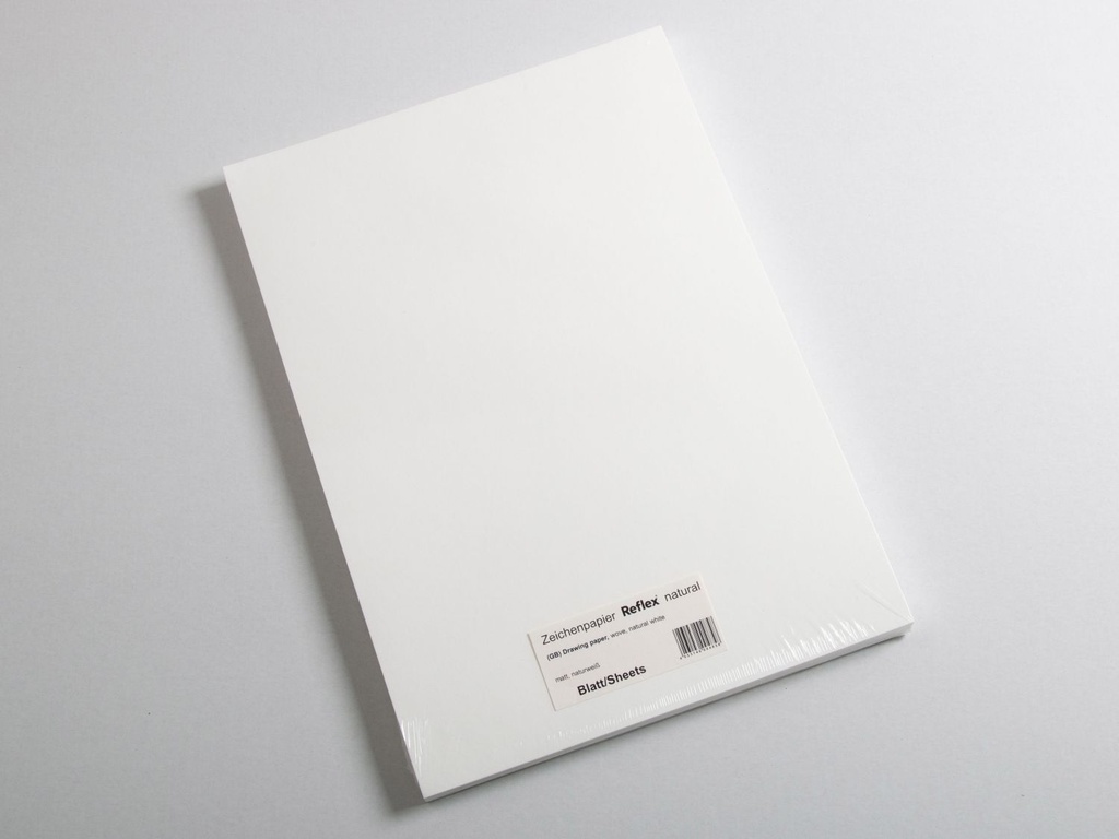 Tekenpapier "reflex natural" - A4 - 200g/m2 - per 3 pakken à 100 vel