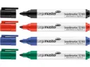 Whiteboard marker -"legamaster 1,5-3mm"-assorti - 4 kleuren
