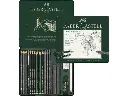 Grafiet potloden - "faber castell pitt 9000" - 19 delig in blik