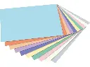 Fotokarton - tweezijdig - 50x70cm - assorti pastel- 300g/m² - 1 pak à 100 vel