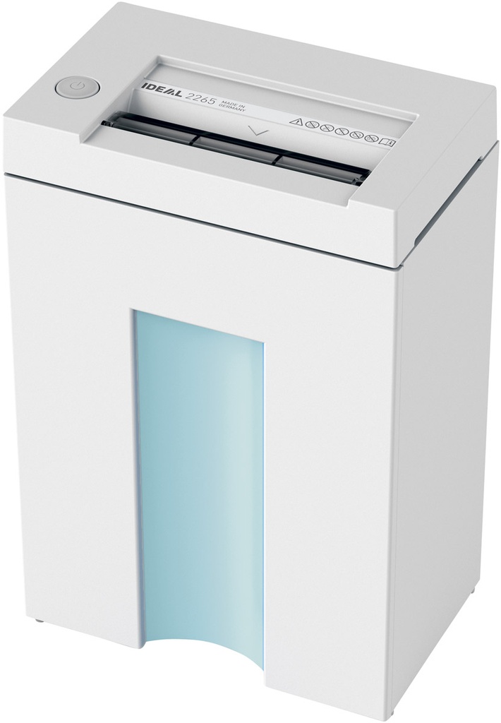 Papiervernietiger Ideal "type 2265cc" - versnipperd tot 2x15 mm