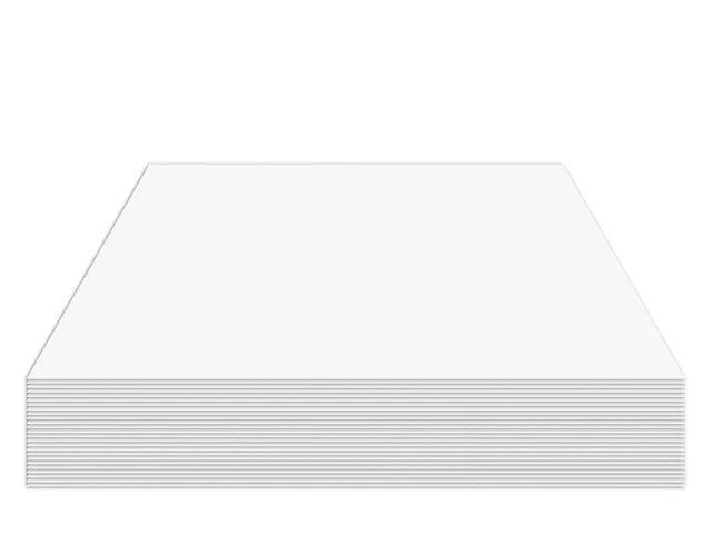 Fotokarton - 50x70cm - 300gr - wit - 50 vel