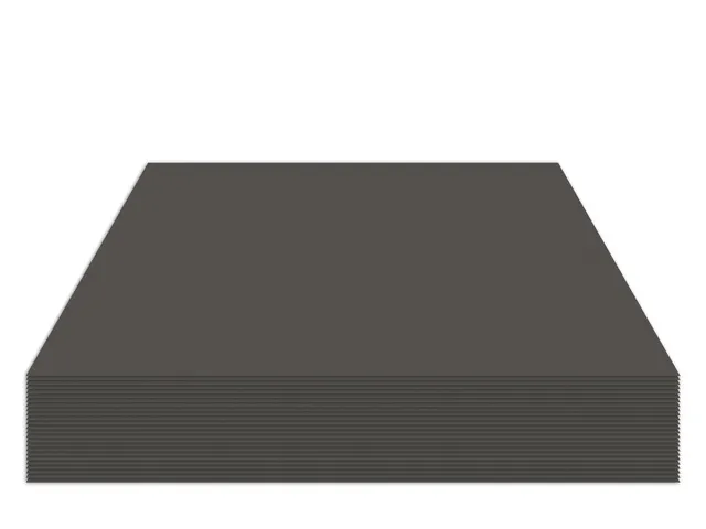 [KTC-K-0045-588-3] Fotokarton tweezijdig - 50x70cm - 300gr - antraciet- per 2 pakken à 25 vel