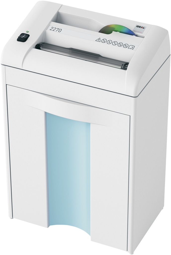 Papiervernietiger Ideal "type 2270" - versnipperd tot  4 mm