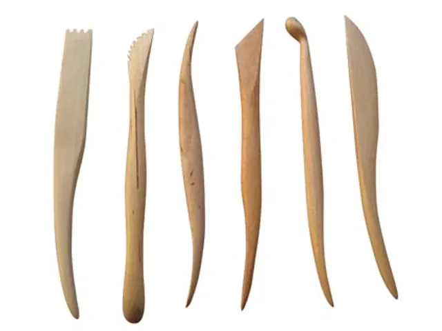 Boetseer spatels set à 6 stuks