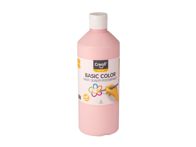 Plakkaatverf - pastel rood - fles à 500 ml