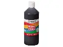 Plakkaatverf - zwart - fles à 1000 ml
