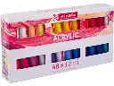 Acrylverf "talens acrylic"- 48 tubes à 12 ml - assorti