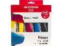 Acrylverf "amsterdam primery"- 5 tubes à 120ml - 3 tuiten