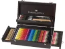Kleurpotloden "faber castell art & graphic" - in luxe koffer - 3x36 potloden assorti en accessoires