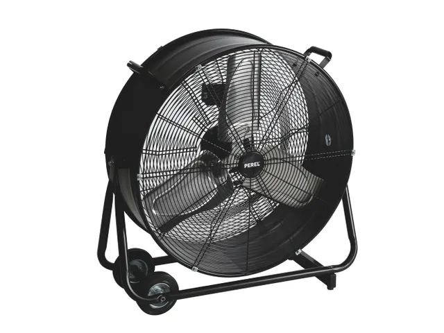 [PRL-CFAN0460] Ventilator "Perel bedrijfsruimten zwart" - Ø 60cm