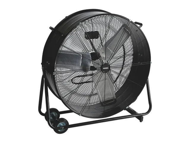 [PRL-CFAN0475] Ventilator "Perel bedrijfsruimten zwart" - Ø 75cm