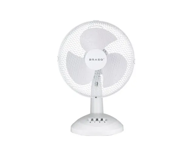 [BVA8582604] Ventilator Tafelmodel - Ø 30cm - wit