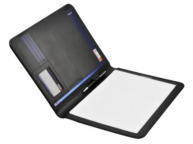 [Q1438744] Schrijfmap A4 -"desq"- zwart - met notitieblok