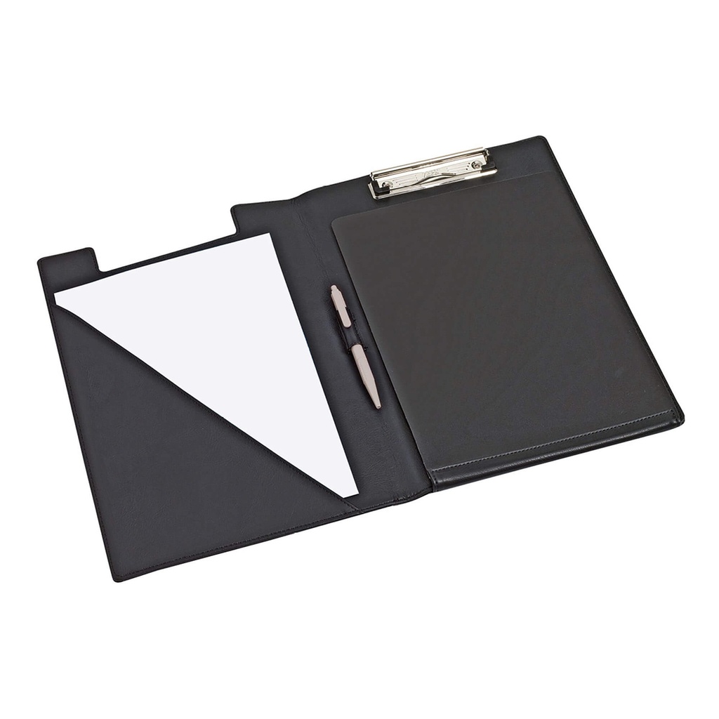 [RI98850-5] Klemmap rillstab- A4 - zwart lederlook - 3 stuks