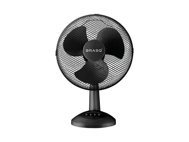 [Q1436945-5] Ventilator tafelmodel - "F400" - Ø 30cm - zwart - per 5 stuks