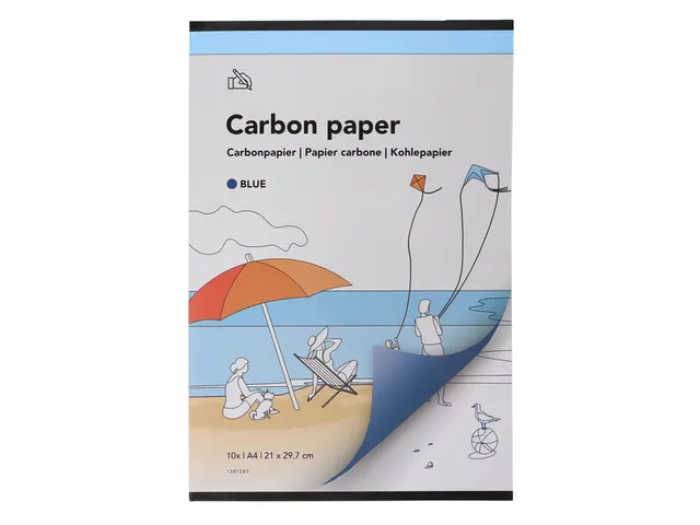 [Q1387283-5] Carbonpapier A4 -"blauw" - 50 vel