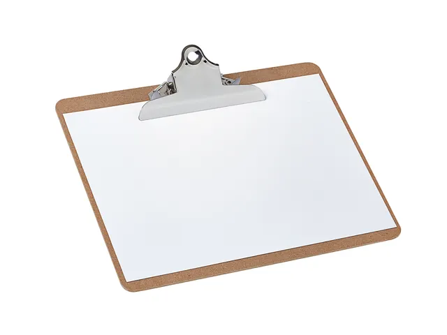 [Q1400901-10] Klembord  A4 -"classic"- liggend - hout