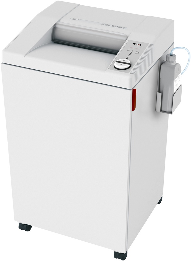 Papiervernietiger "Ideal type 3104smc" - versnipperd tot 0,8 x 5 mm - automatische oliesmering