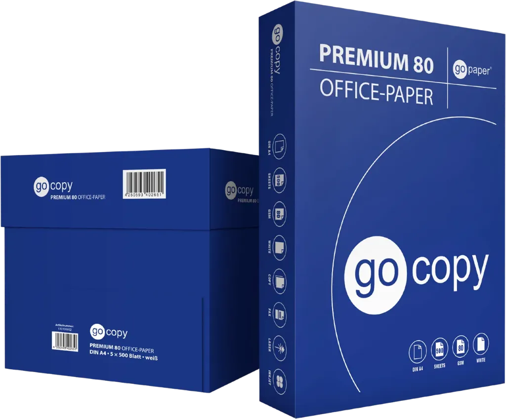 Printpapier A4 "Go copy premium" - wit