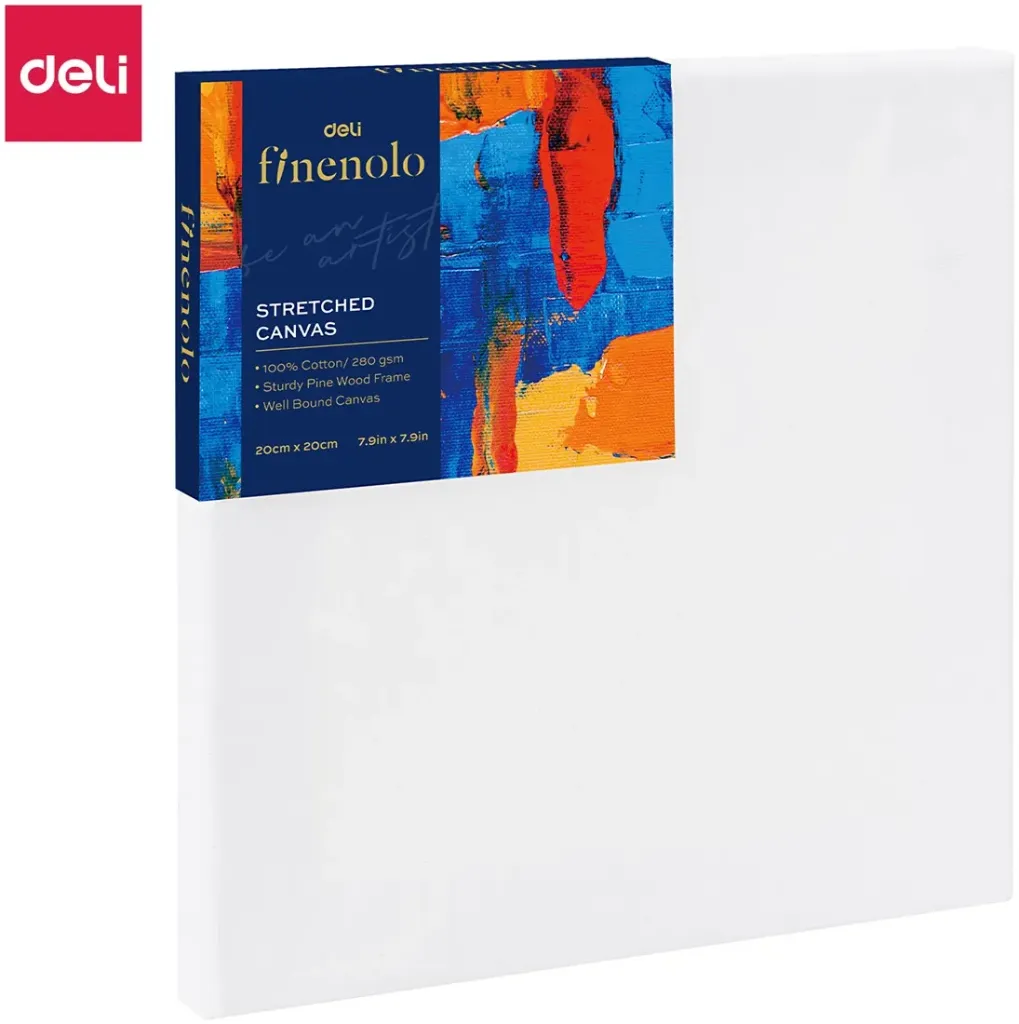 Schildersdoek 30x30cm - katoenen canvas